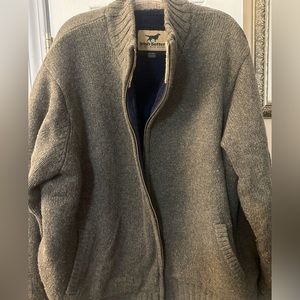 Irish setter sweater jacket for field hunting